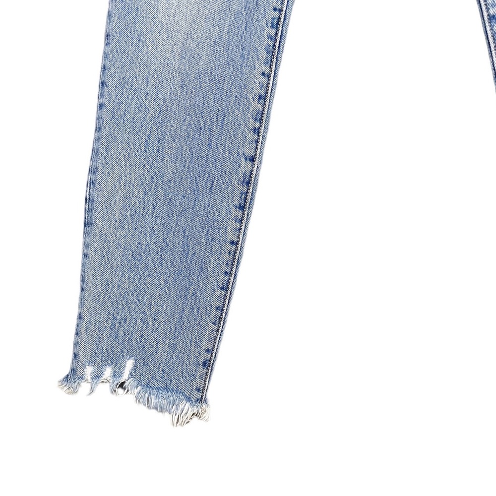 Levi’s Wedgie Icon Fit Frayed Jeans Shut Up Wash - Picture 4 of 8